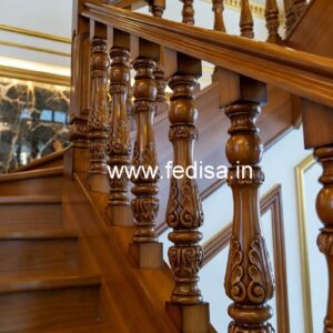 Stylish Brass Wood Fence with Rich Look No-1047
