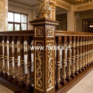 Modern Brass Wood Staircase Collection 2029 No-1060
