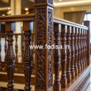 Luxury Brass Wood Balcony Decor Trends 2029 No-1097