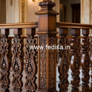 Modern Brass Wood Staircase Design Trends 2029 No-1148