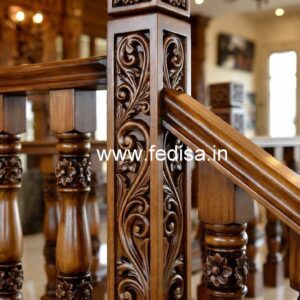 Decorative Brass Wood Fence Design Inspiration No-1194
