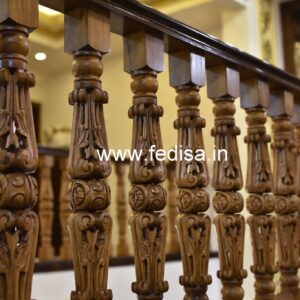 Luxury Brass Wood Handrail Collection No-1248