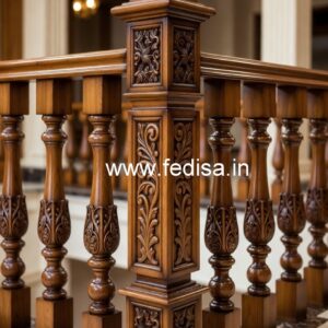 Modern Brass and Wood Staircase Ideas No-1251