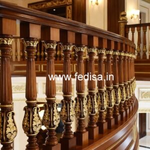 Decorative Brass Wood Interior Decor No-1266