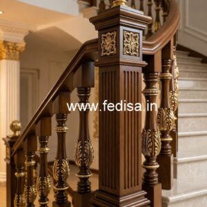 Brass Wood Fence with Modern Finish No-1268