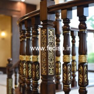 Stylish Brass Wood Fence Trends No-1277