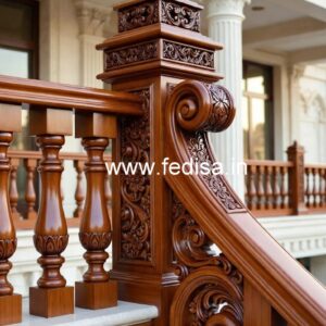 Brass Wood Balcony Decor with Modern Look No-1279