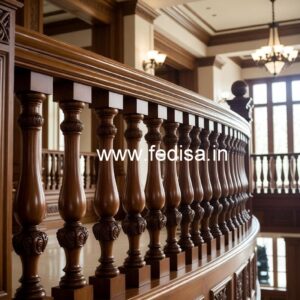 Elegant Brass Wood Fence Design Trends No-1383