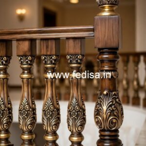 Decorative Brass Wood Staircase Inspiration 2030 No-1482