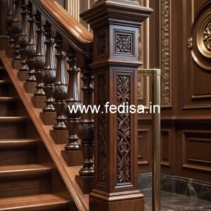Royal Brass Wood Staircase Inspiration No-1540