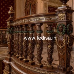 Brass Wood Balcony Decor with Modern Look No-1579
