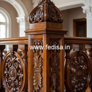 Beautiful Brass Wood Railings Collection No-1600