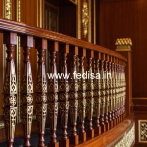 Elegant Brass Wood Fence Inspiration for Homes No-1634