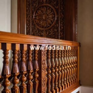 Elegant Brass Wood Staircase Trends 2031 No-1664