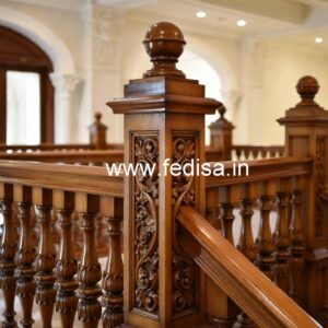 Decorative Brass Wood Fence Collection for Villas No-1667
