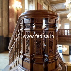 Elegant Brass Wood Fence Design Trends No-1683