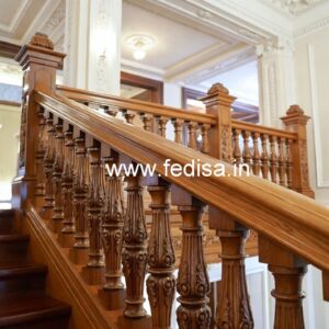 Decorative Brass Wood Fence with Contemporary Style No-1696