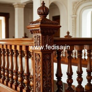 Modern Brass Wood Staircase Design Trends 2031 No-1748