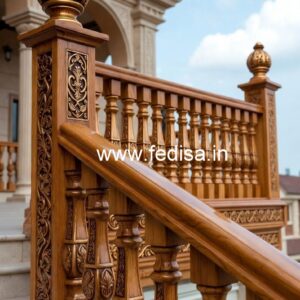 Stylish Brass Wood Fence Inspiration for Dream Homes No-1749