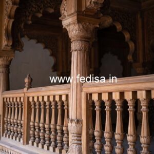 Decorative Brass Wood Fence Design Inspiration No-1794