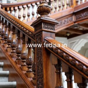 Brass Wood Railings for Contemporary Homes No-1833