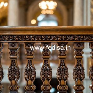 Brass Wood Railing Design Trends 2032 No-1839