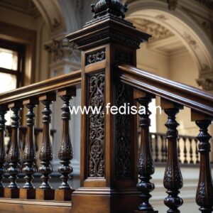 Royal Brass Wood Staircase Inspiration No-1840