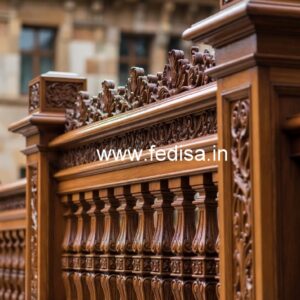 Modern Brass Wood Banister Collection No-1845