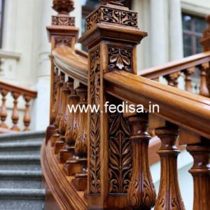 Modern Brass Wood Staircase Trends No-1858