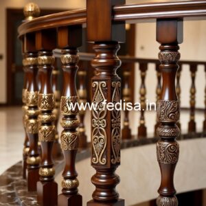 Brass Wood Fence with Modern Finish No-1868