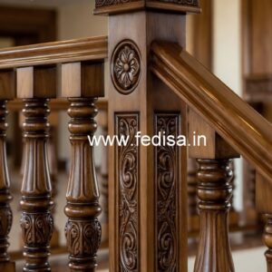 Decorative Brass Wood Balcony Decor Inspiration No-1920
