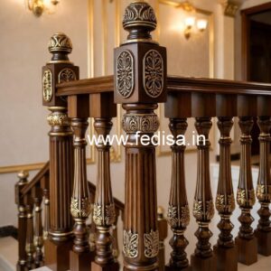 Decorative Brass Wood Staircase Inspiration 2032 No-2082