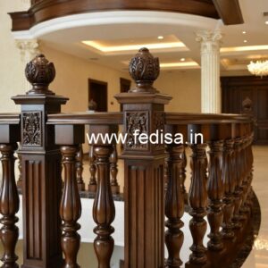 Decorative Brass Wood Fence Design Inspiration No-2094