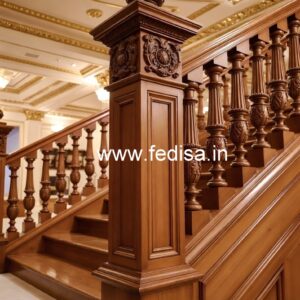 Brass Wood Railings for Contemporary Homes No-2133
