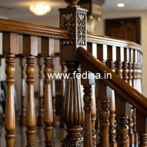 Luxury Brass Wood Handrail Collection No-2148