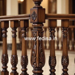 Brass Wood Staircase Banister Collection No-2172
