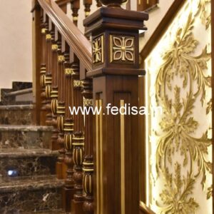 Stylish Brass Wood Fence Trends No-2177