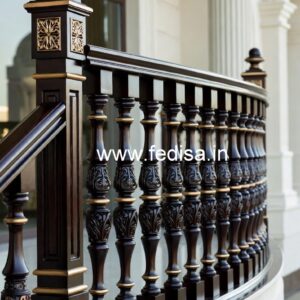 Decorative Brass Wood Staircase Inspiration 2033 No-2382