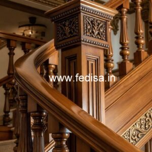 Royal Brass Wood Railing Design No-2414