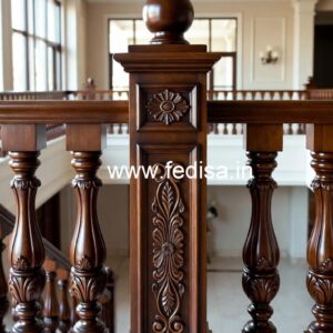 Modern Brass Wood Banister Collection No-2445
