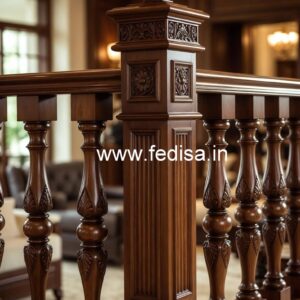 Premium Brass Wood Balcony Inspiration No-2460