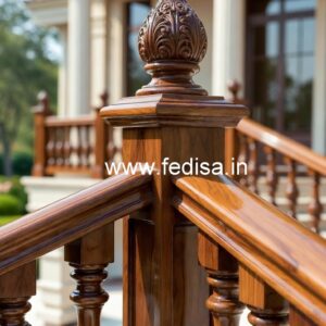Decorative Brass Wood Staircase Inspiration No-2549