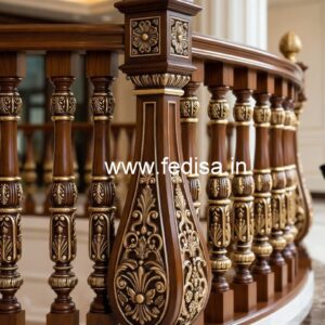 Elegant Brass Wood Staircase Trends 2034 No-2564