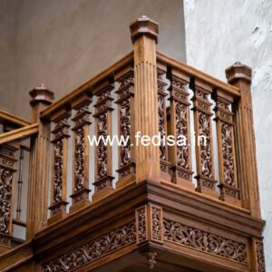 Modern Brass Wood Handrail Design Trends No-2630