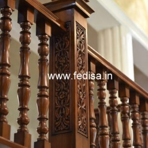 Decorative Brass Wood Fence Design Collection No-2634