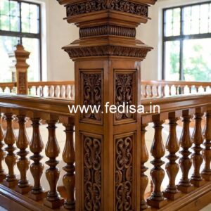 Stylish Brass Wood Fence Inspiration for Dream Homes No-2649
