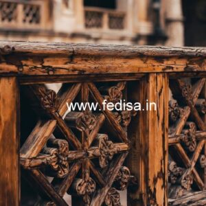 Decorative Brass Wood Staircase Handrails for Villas No-2658