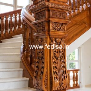 Royal Brass Wood Staircase Inspiration No-2740