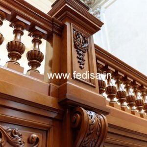 Modern Brass and Wood Staircase Ideas No-2751