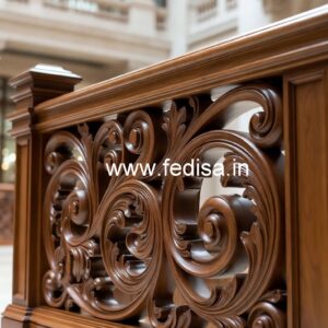 Brass Wood Balcony Decor with Modern Look No-2779